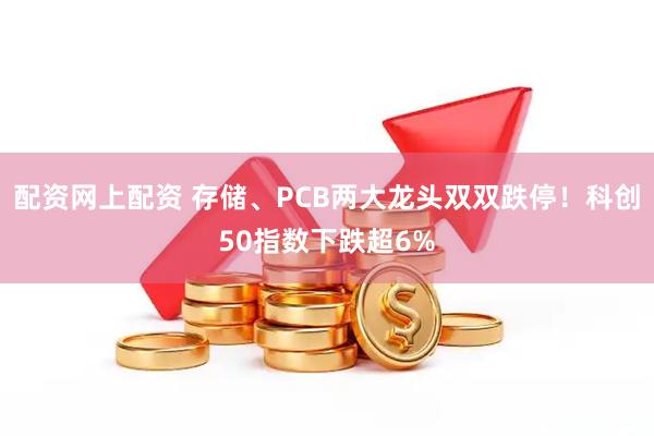 配资网上配资 存储、PCB两大龙头双双跌停！科创50指数下跌超6%